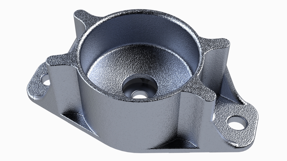 SHOCK ABSORBER MOUNT - REAR