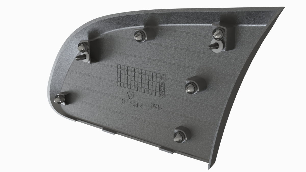 CM 11234 - REAR FENDER TRIM RIGHT