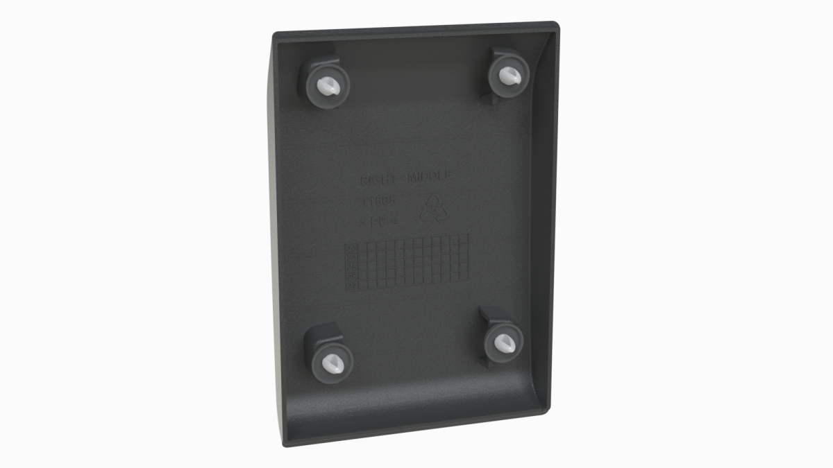CM 11505 - YAN CEVRE BANDI SAG ORTA - KISA ŞASE - SİYAH